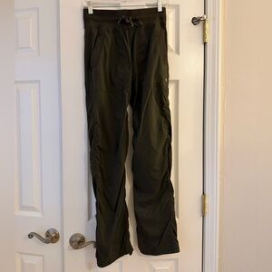 Lululemon Dance Studio Mid-Rise Pant Olive Green Size 4